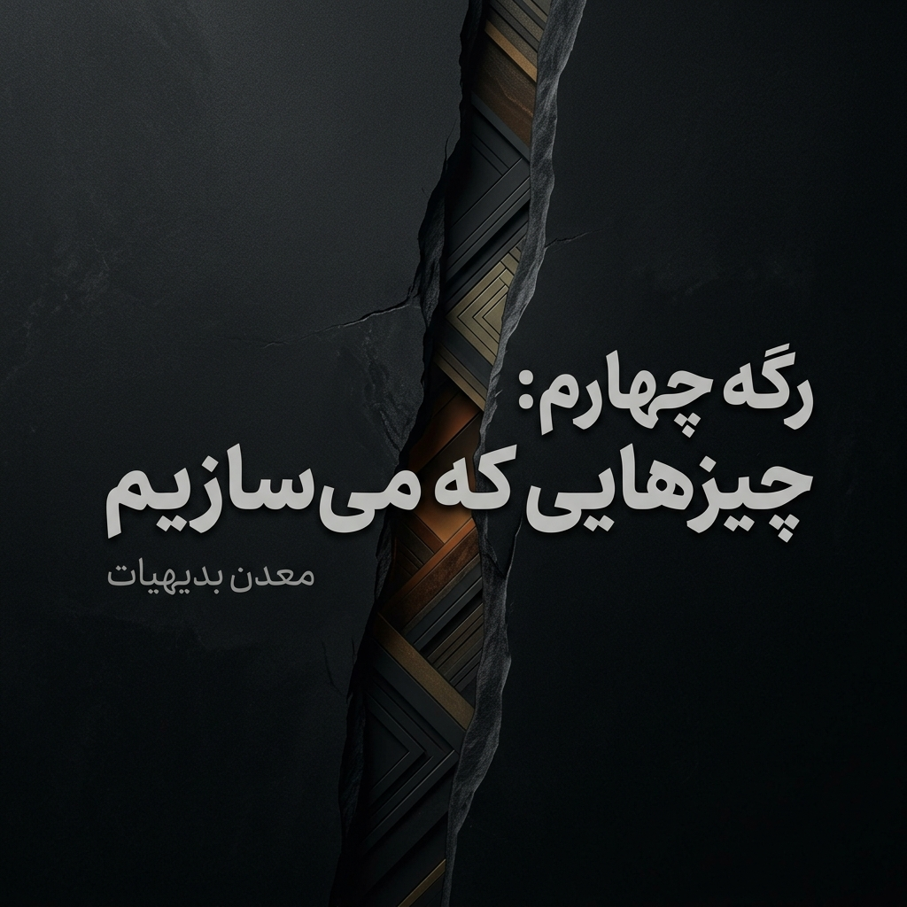 معدن بدیهیات؛ رگه چهارم: چیزهایی که می‌سازیم